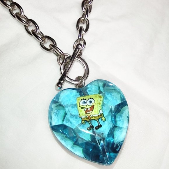 SpongeBob Squarepants Silver Charm Bracelet - Picture 2 of 5